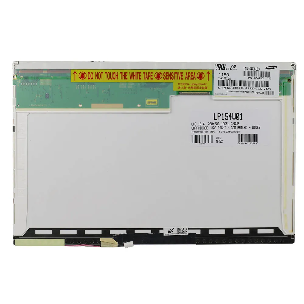 TELA PARA NOTEBOOK HP ELITEBOOK 8530P 15.4 CLAA154WB03AN - Imagem 3