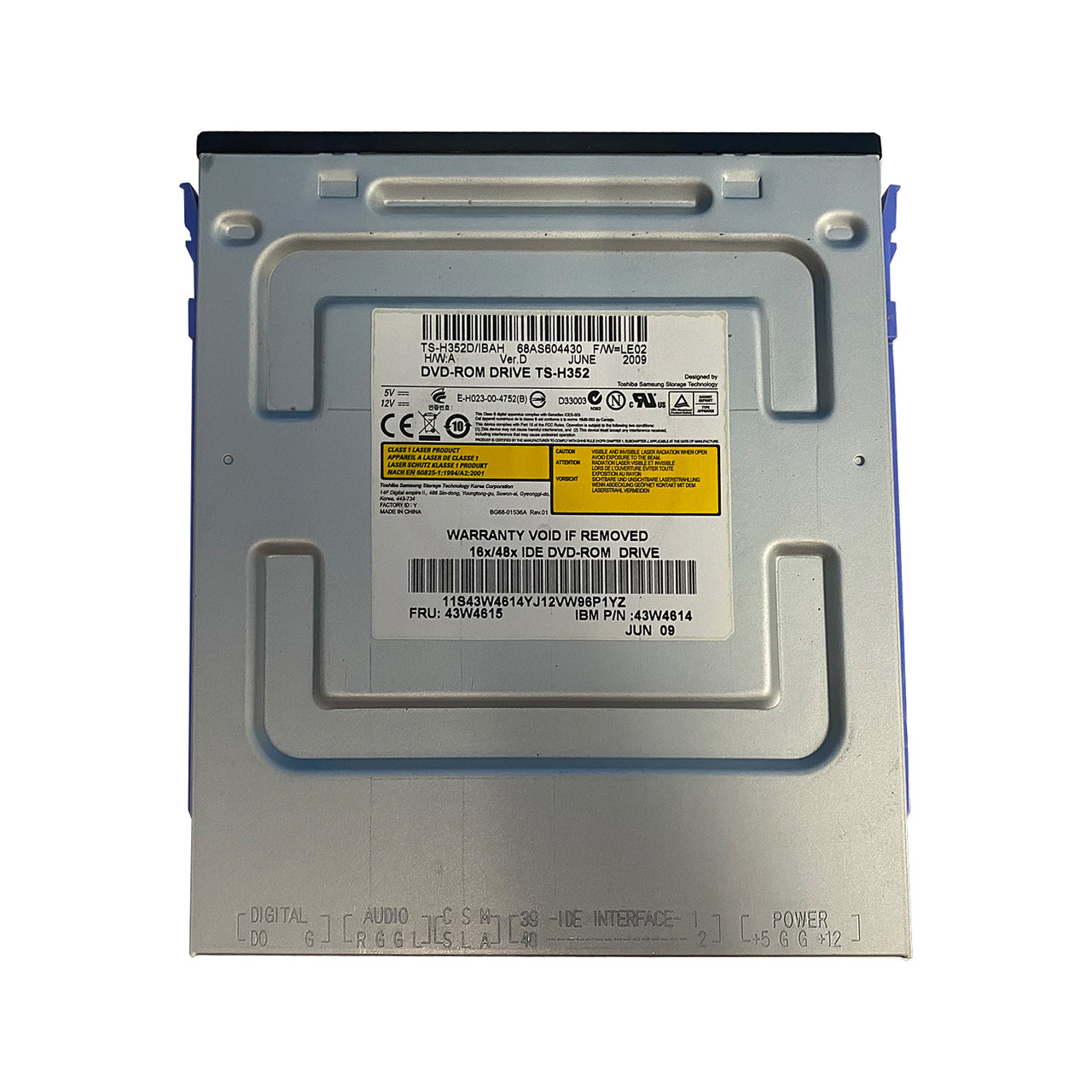 Unidade de Drive Interna IBM IDE PATA DVD-ROM 43W4615 - Imagem 2