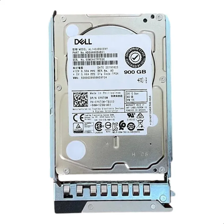 Hd Dell 900gb 15k 2,5 Sas 0ykt0w Ykt0w - Imagem 2