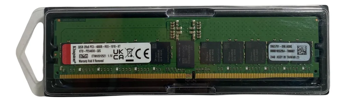 Memória Kingston 32GB 2RX8 DDR5-48000 RDIMM KTD-PE548D8-32G - Imagem 2