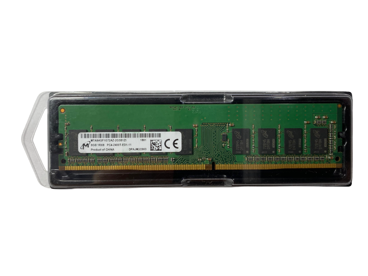 Memória MICRON 8GB DDR4-2400 UDIMM Server MTA9ASF1G72AZ-2G3 - Imagem 2
