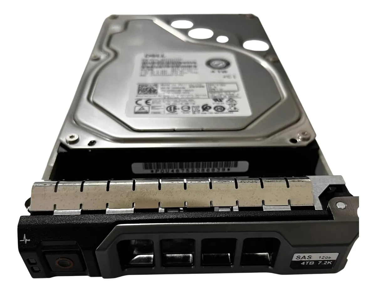 Hd Dell 4tb 7.2k 3,5 Sas 12gbps 00f9w8 0f9w8 Mg04sca40en - Imagem 2