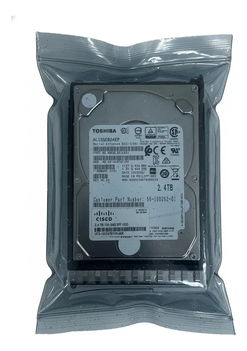 Hd Cisco 2.4tb 10k 2,5 Sas 12gbps Ucs-hd24tb10k4kn 10k4kn - Imagem 3