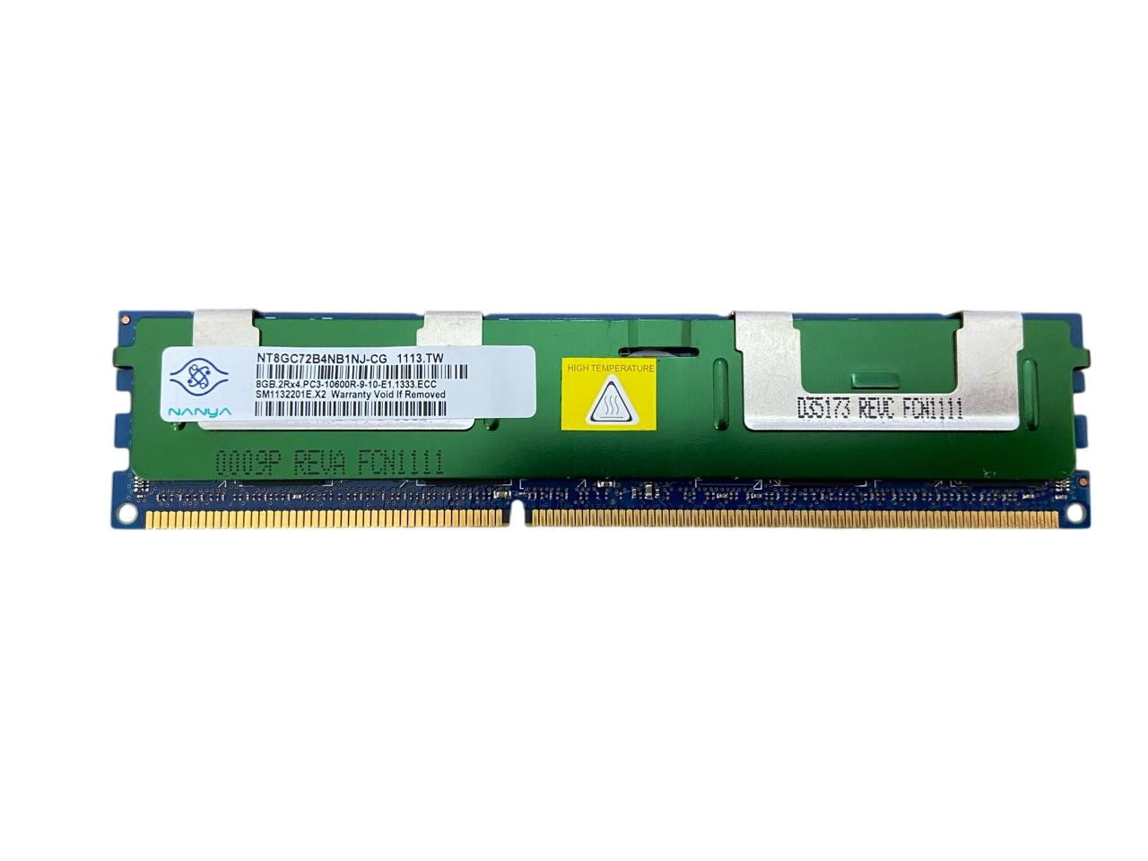 Memória Nanya 8GB 2Rx4 DDR3-1333 RDIMM NT8GC72B4NB1NJ-CG - Imagem 2