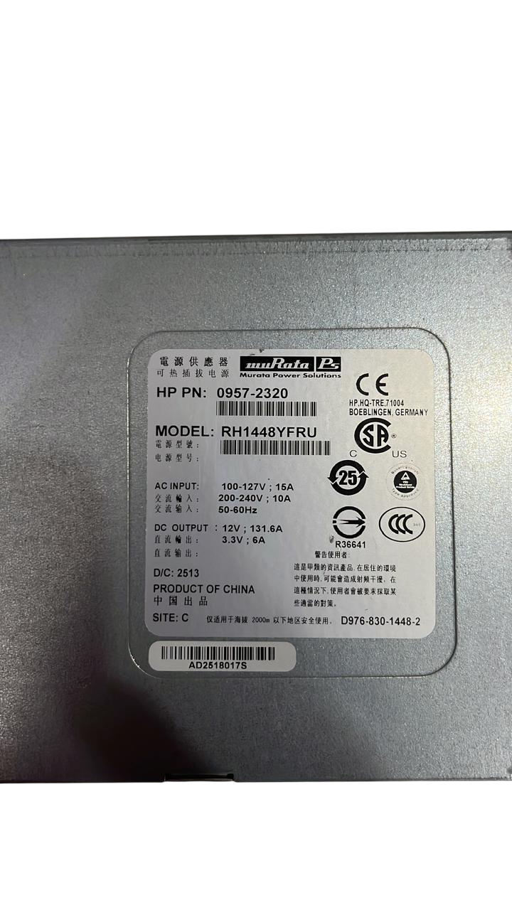 Fonte HP 1600W RX6600 RX3600 RX4640 AD052-69001 - Imagem 3