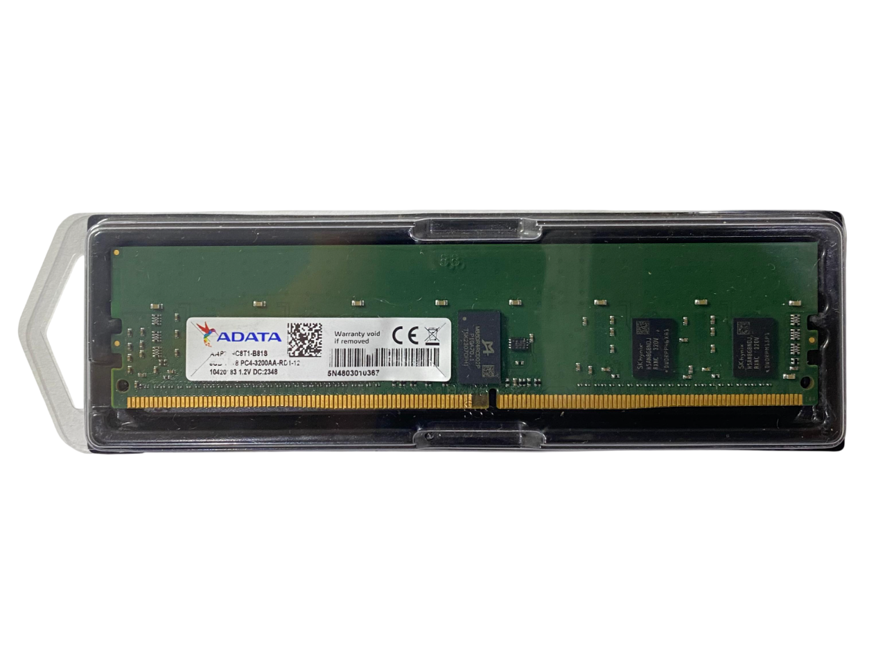 Memória ADATA 8GB 1Rx8 DDR4-3200 RDIMM AI4P32NC8T1-B81S - Imagem 2