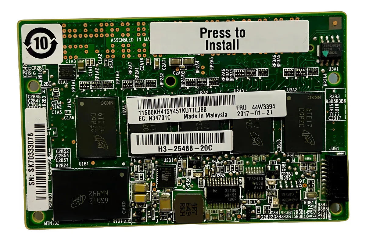 Memória Flash IBM 2GB M5200 44W3394 47C8664 - Imagem 2