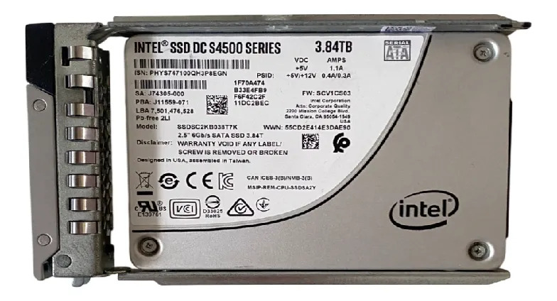 SSD INTEL 3.84TB 6Gbps 2,5 SATA SSDSSC2KB038T7 - Imagem 3