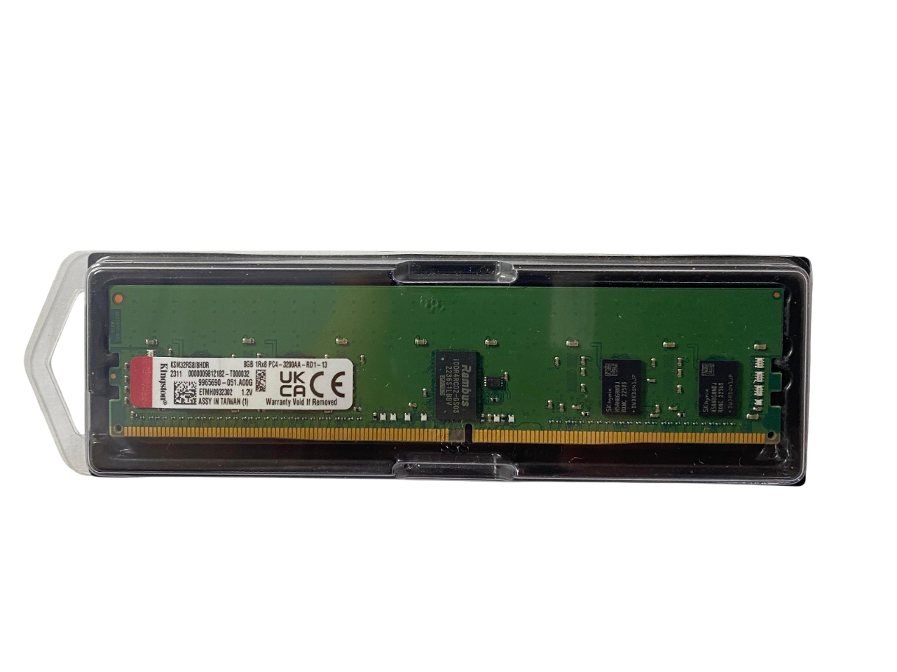 Memória Kingston 8GB DDR4-3200 RDIMM KSM32RS8/8HDR - Imagem 2