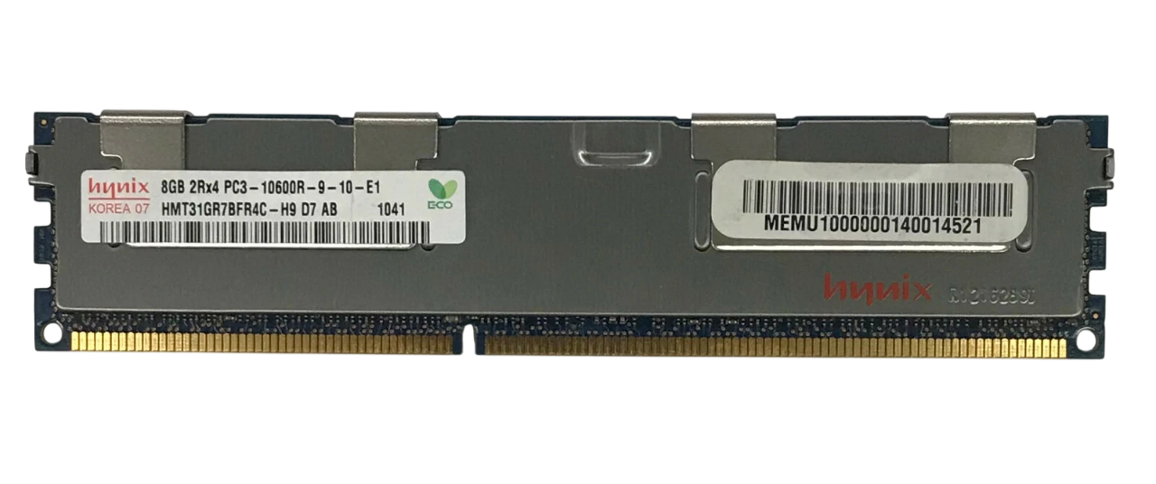 Memória SKHYNIX 8GB 2Rx4 DDR3-1333 RDIMM HMT31GR7BFR4C-H9 - Imagem 3