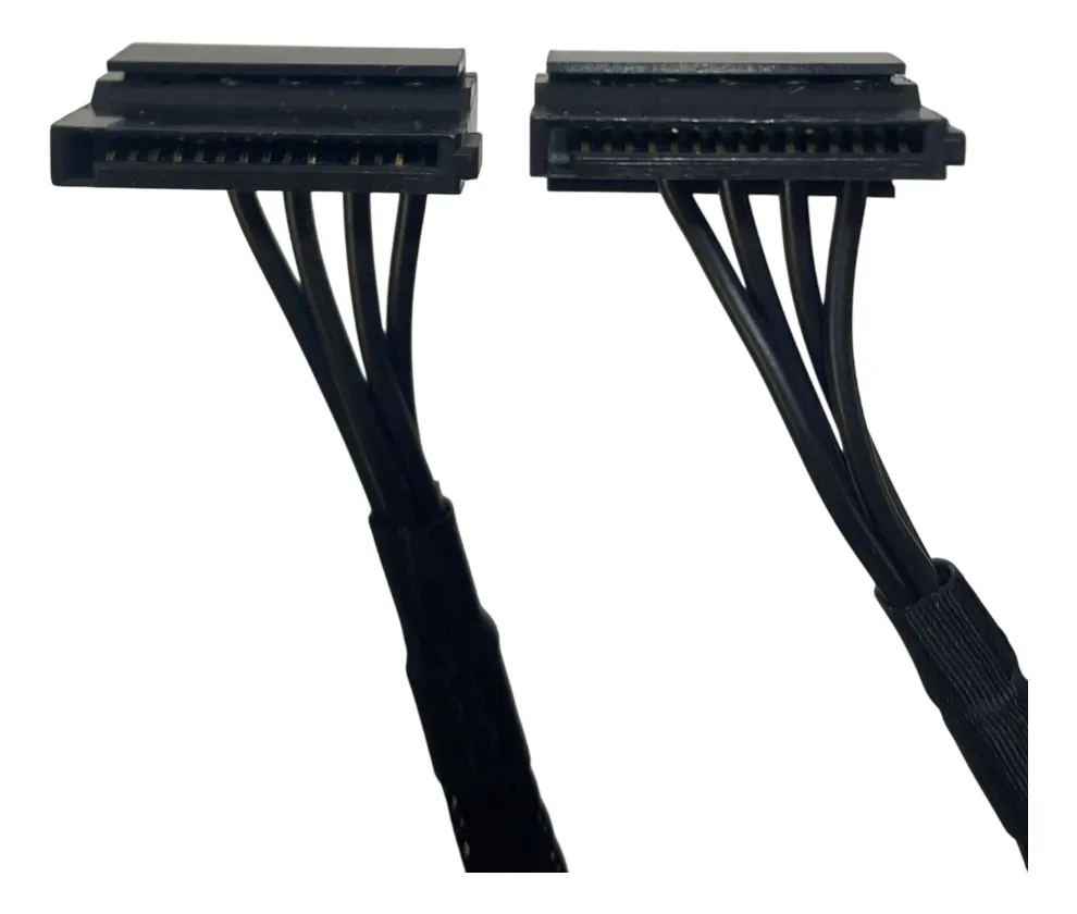 Cabo Mini 4-Pinos p/ 2x SATA Lenovo ST50 01PF262 03HC028 - Imagem 4