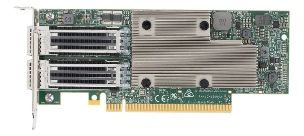 Placa de Rede DELL 57508 100GB QSFP56 2-Port 061RP9 61RP9 - Imagem 2