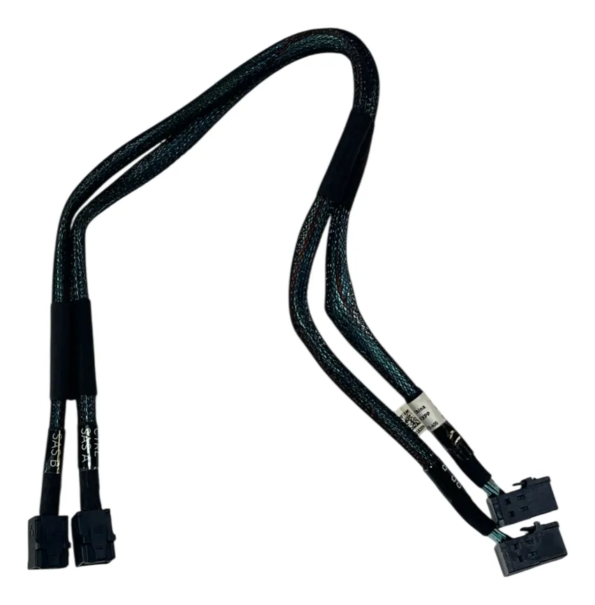 Cabo Dual Mini-SAS HD SFF-8643 p/ PERC DELL T430 01KXPP 1KXPP - Imagem 2