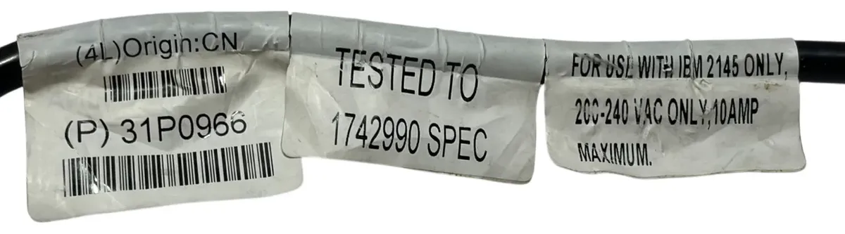 Cabo de Energia IBM C14 p/ C19 2,5m 31P0966 - Imagem 4