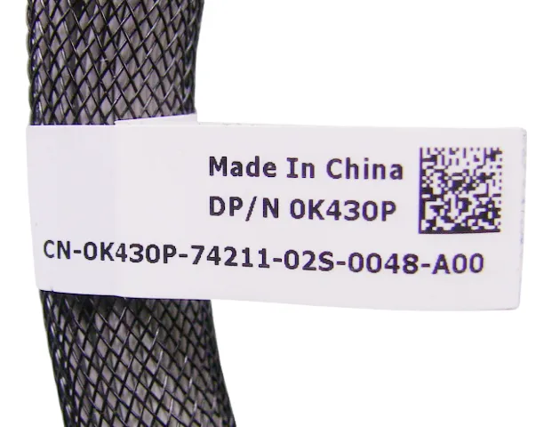 Cabo de Painel Frontal DELL R510 12-Baias 0K430P K430P - Imagem 6