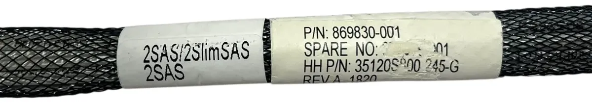 Cabo HP Mini-SAS SFF-8087 869830-001 875089-001 - Imagem 2