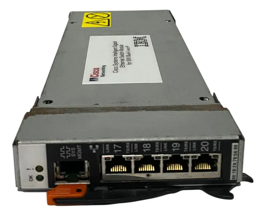 Módulo Switch BladeCenter IBM RJ45 4-Port 32R1895 32R1894 - Imagem 4