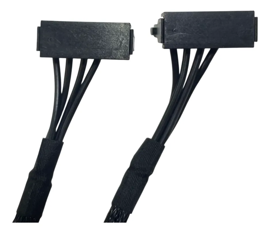 Cabo Mini 4-Pinos p/ 2x SATA Lenovo ST50 01PF262 03HC028 - Imagem 3