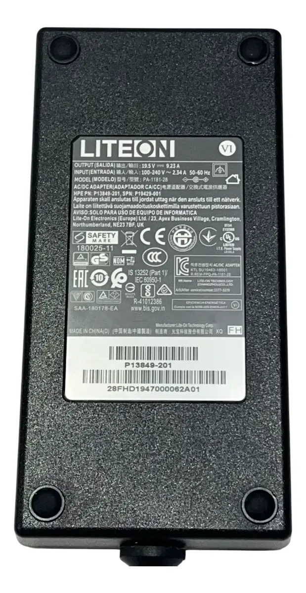 Fonte LITEON 180W Microserver Gen10+ P19429-001 - Imagem 3