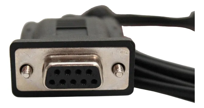 Cabo Serial DB9 Fêmea p/ Estéreo 3,5mm DELL 4 Metros 04R3WX - Imagem 3