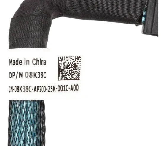 Cabo de Backplane NVMe DELL R650 10/8-Baias 2,5 PERC Frontal 08K38C - Imagem 4