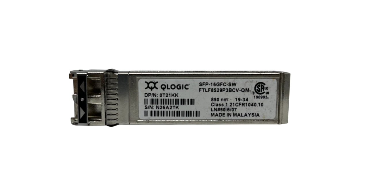 Gbic QLOGIC/FINISAR 16GB SR SW MMF LC 100m FTLF8529P3BCV-QM - Imagem 2