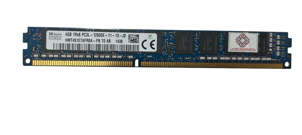 Memoria Skhynix 4GB DDR3-1600 UDIMM Server HMT451E7AFR8A-PB - Imagem 2