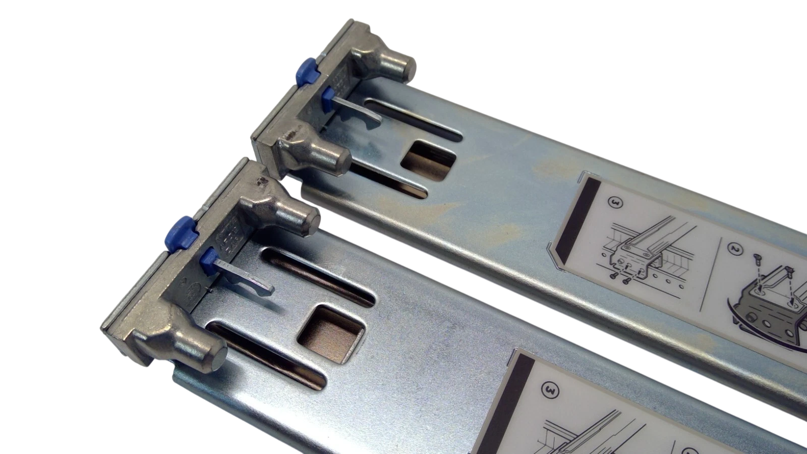 PAR TRILHOS DELL 1U R620 R630 R410 R420 0X632K X632K - Imagem 4