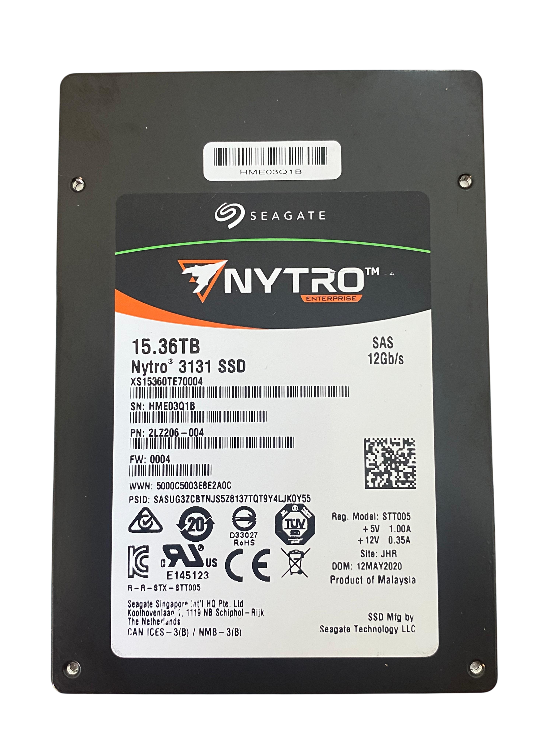 SSD Seagate Nytro 3131 15.36TB 2,5 SAS 12GBPs XS15360TE70004 - Imagem 2
