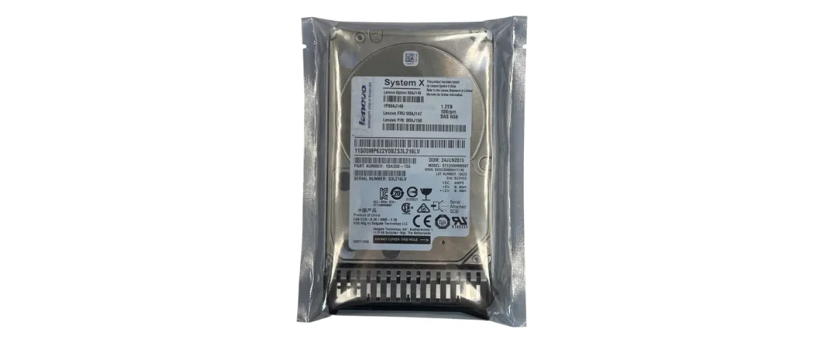 HD Lenovo 1.2TB 10K 2,5 SAS 6GBPs 00AJ146 00AJ147 00AJ150 NOVO - Imagem 4