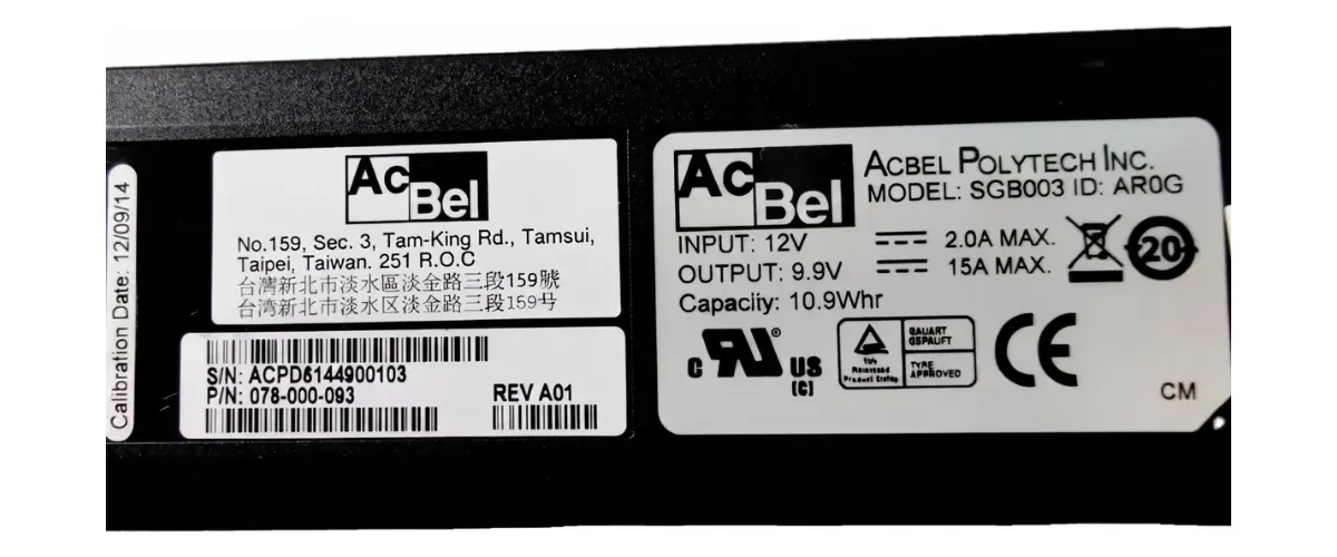 Bateria EMC SGB003 VNXe3100 VNXe3200 - Imagem 3