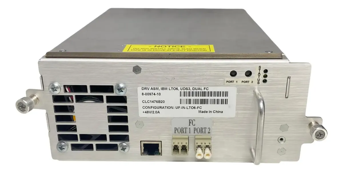 Quantum IBM LTO-6 Ultrium 8GB FC FH Interna 8-00974-10 - Imagem 3