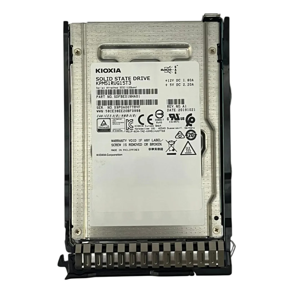 SSD SERVIDOR HP 15.36TB SAS 2,5 DL360 DL380 DL560 G8 G9 G10 - Imagem 2