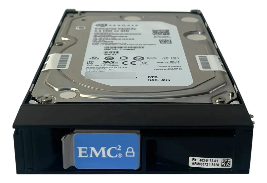 HD EMC 6TB 7.2K 3,5 SAS 12GBPs 403-0163-01 - Imagem 3