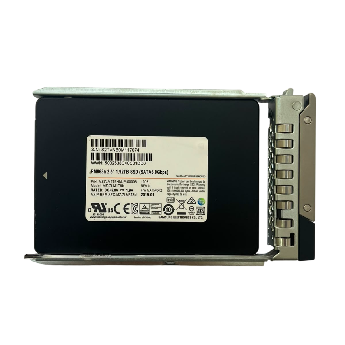 SSD Servidor DELL 1.92TB 2,5 SATA 6GBPs R740 R650 R750 R660 R760 - Imagem 2